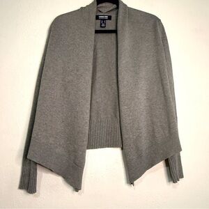 Lands' End Gray Cotton Blend Sweater, Sz XS.